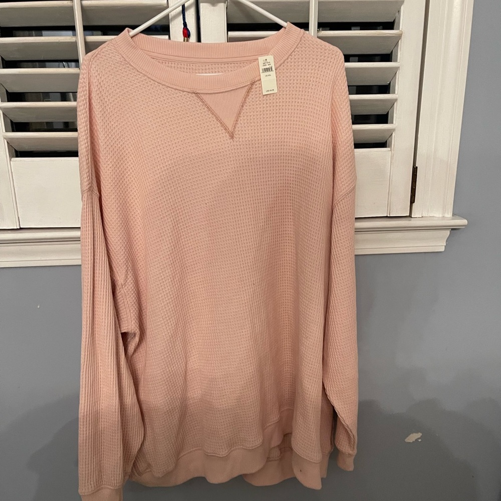 Aerie Waffle Sweatshirt